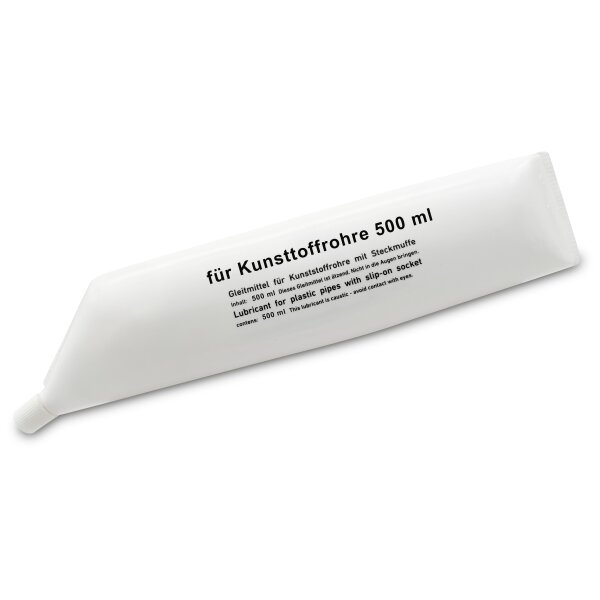 Gleitmittel für Kunststoffrohre 500 ml/Tube (VPE: 24 Stück/Karton)