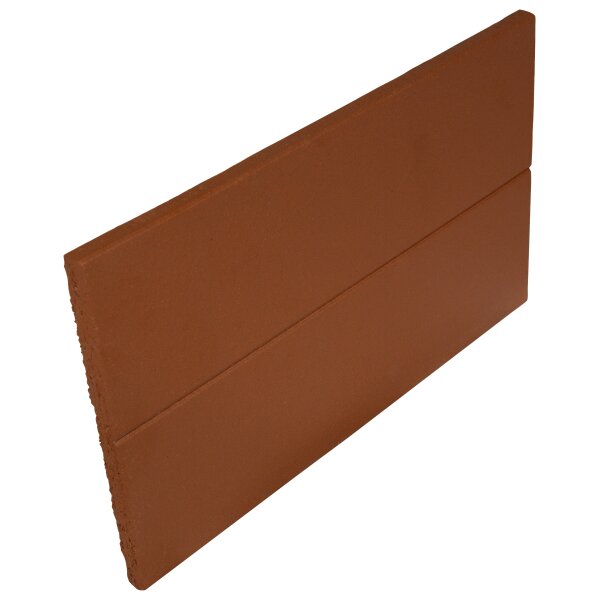 Spaltklinkerriemchen 24× 2*71 (=142) ×10 mm – 1 Karton mit 24 St. (≈ 1,0 m²) – rot