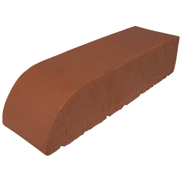 Kanalsparklinker D3 - einseitig abgerundet - 240×55×71mm  - NF ½ Höhe - Parallelriemchen, Rot