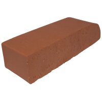 Kanalsparklinker D3 - einseitig abgerundet - 240×55×71mm  - NF ½ Höhe - Parallelriemchen, Rot