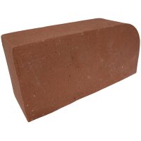 Kanalklinker D1 – einseitig abgerundet, 240×115×71mm (NF-Format), Rot
