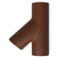 Halbierter Abzweig 45 Grad, DN 150/150, links, aus Steinzeug