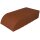 Kanalsparklinker 2DF einseitig abgerundet 240×55×113mm, Vollsteine, Rot