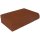 Kanalsparklinker 2DF einseitig abgerundet 240×55×113mm, Vollsteine, Rot