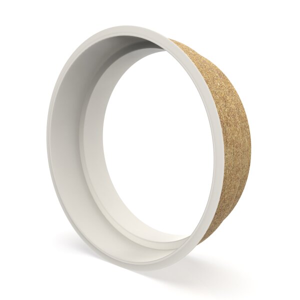 Schachtfutter für X-Stream-Rohr DN 500 BL=200mm aus GFK-besandet