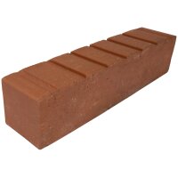 Kanalsparklinker DF (Dünnformat) 240×52×55 mm, Vollstein, Rot