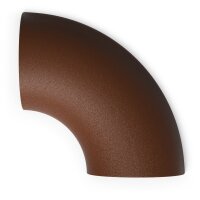 Halbierter Bogen DN 150, 90 Grad, aus Steinzeug