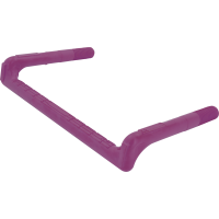 Steigbügel Edelstahl-V4A/PP Form A violett nach DIN...