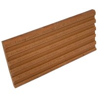 Steinzeugplatte 240×115×15 mm (NF-Format) – Schwalbenschwanzprofil – braun – ca. 33 St./m²
