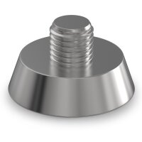 Haftmagnet mit austauschbaren Gewindezapfen M8 bis M24 mit einer Haftkraft von 60kg und 120kg