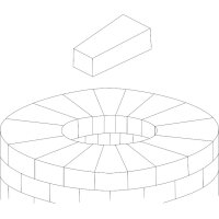 Kanalklinker RF - Form C - 240×115/77×62 mm,...
