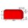 Kanalklinker RF - Form D - 240×115×62mmm,  einseitig abgerundet, Vollstein, Rot