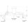 Schachtabdeckung mittig überhöht LW: 600x600mm mit Dunsthut aus 2mm Blech zum Andübeln und Einbetonieren in Edelstahl V2A (1.4307)