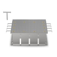 Schachtabdeckung rückstau- und...