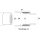 Schachtfutter für Stahlbetonrohr DN 400 d3=505mm BL=200mm mit Rohranschlag mit integrierter Dichtung aus GFK-besandet