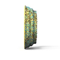 Schachtfutter für Acaro-PP-Rohr SN 12 DN 500 BL=200mm mit Rohranschlag inkl. Dichtung aus GFK-besandet